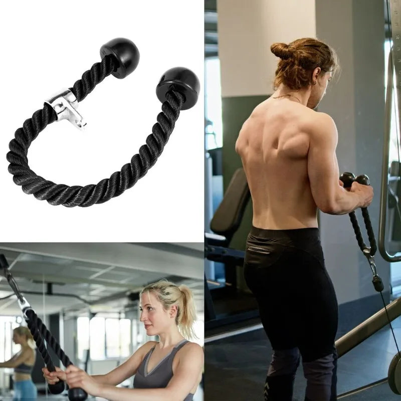 Triceps Rope Pull Down Device for Gym-1